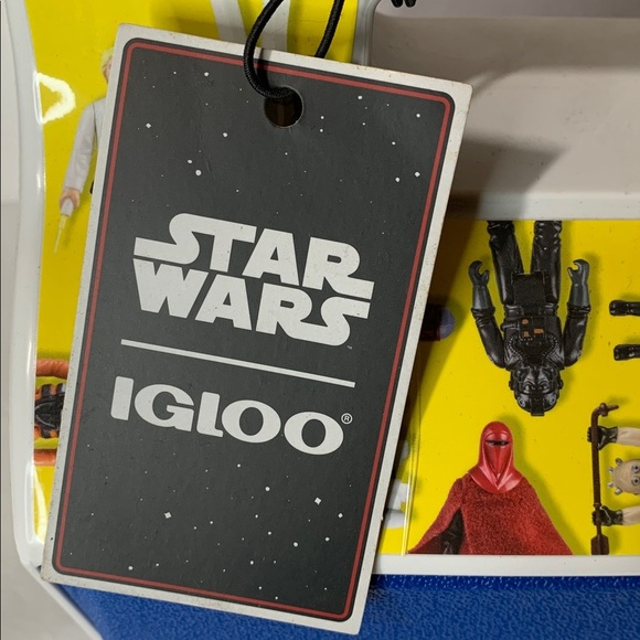 Star Wars 4 Qt Insulated Playmate Cooler Mini Toy Box Action Figures NWT - Picture 12 of 14